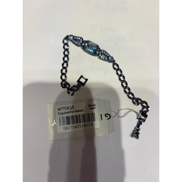 Givenchy crystal blue bracelet NWT - Picture 6 of 7